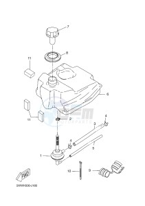 CW50LN BOOSTER (1WP3 1WP4) drawing FUEL TANK