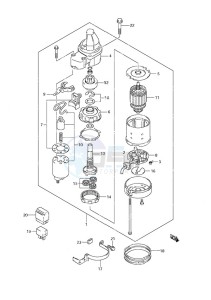 DF 50 drawing Starting Motor