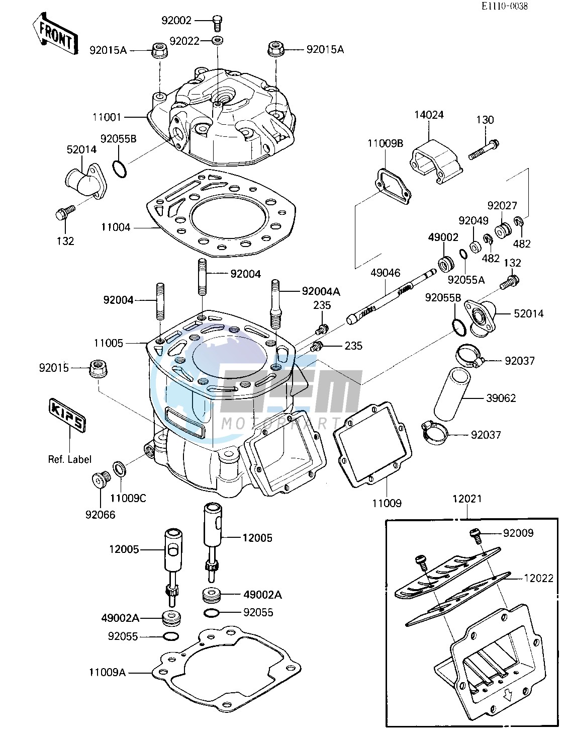 CYLINDER HEAD_CYLINDER_REED VALVE