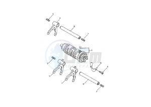 FZS FAZER 1000 drawing SHIFT CAM-FORK