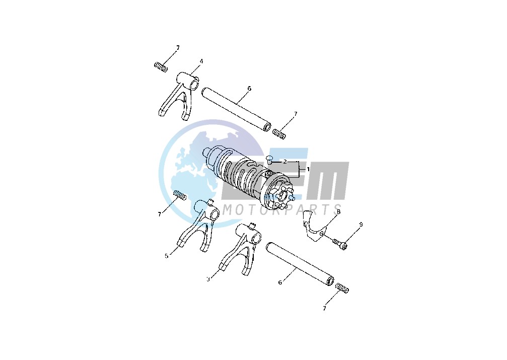 SHIFT CAM-FORK