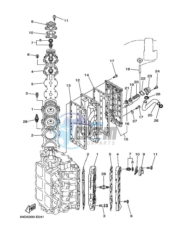 CYLINDER--CRANKCASE-2