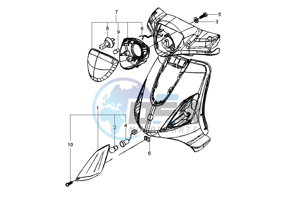 Headlight Assy