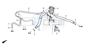 NSS250 JAZZ drawing AIR INJECTION VALVE