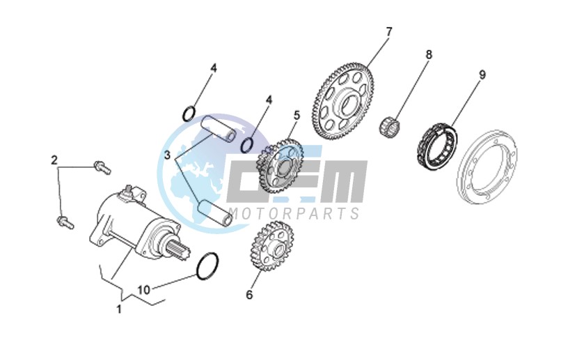 Starter motor