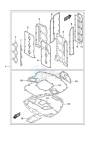 DF 300AP drawing Gasket Set