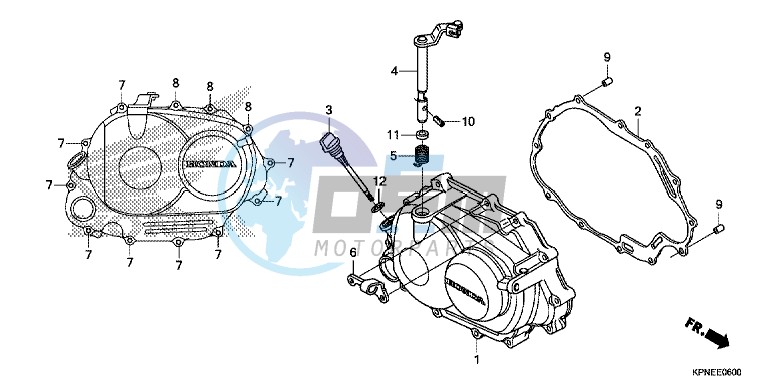 RIGHT CRANKCASE COVER