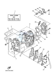 15FMHL drawing CYLINDER--CRANKCASE