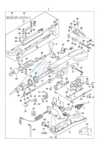 DF 140A drawing Tiller Handle