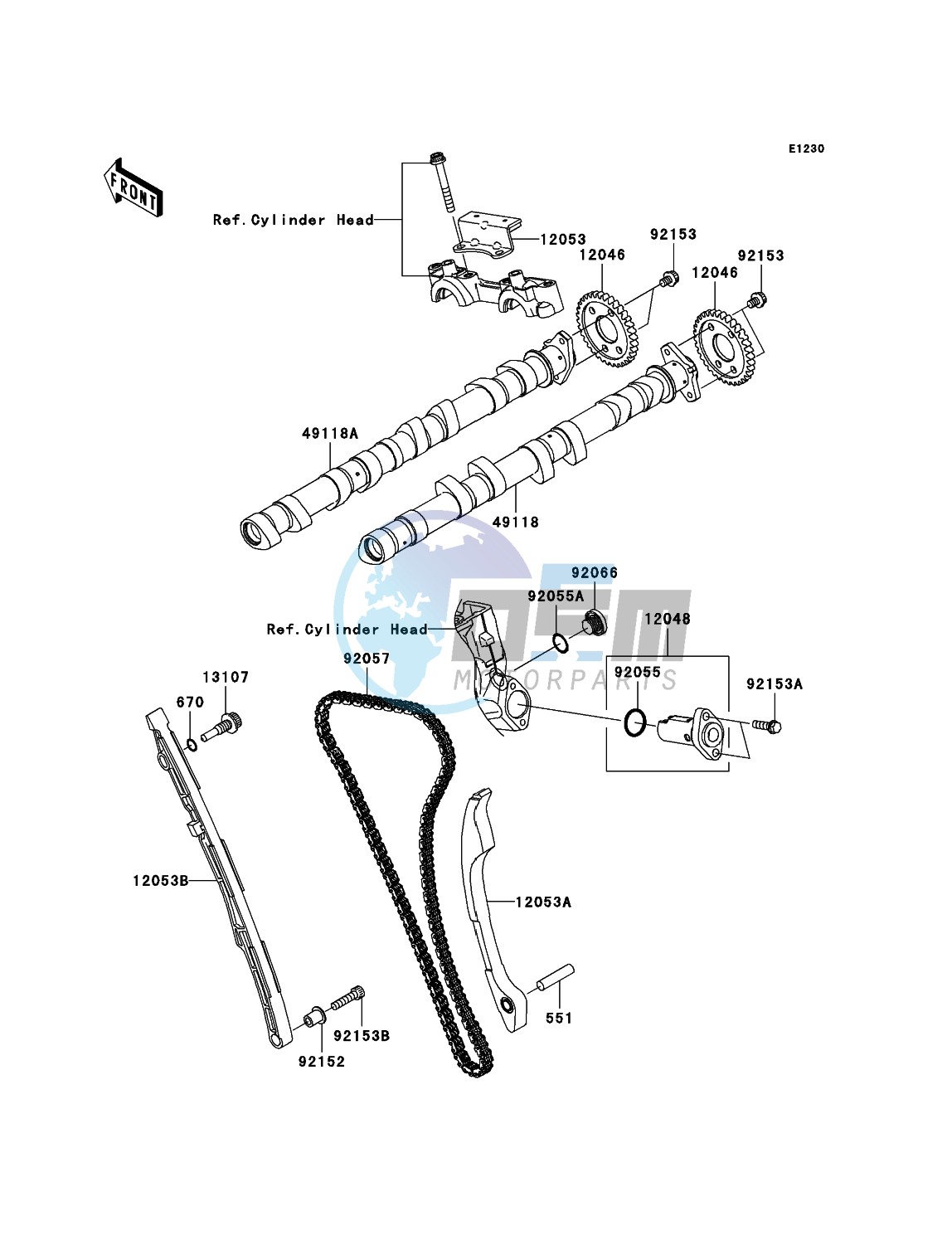 Camshaft(s)/Tensioner