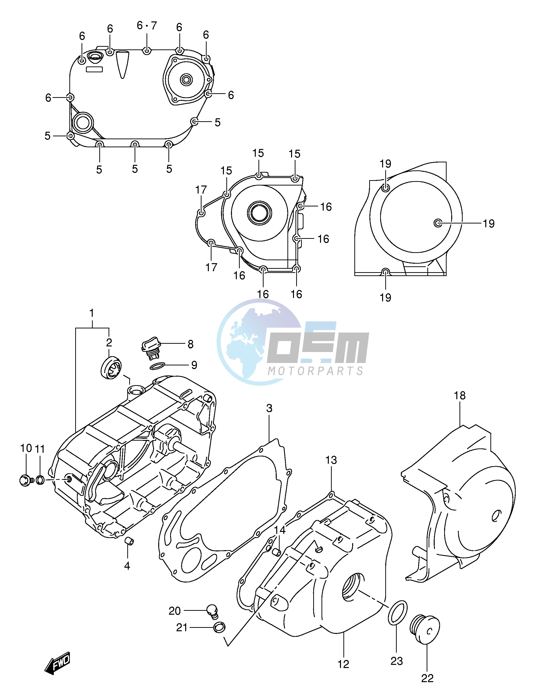 CRANKCASE COVER