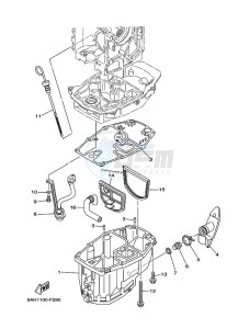 F20BMHL drawing OIL-PAN