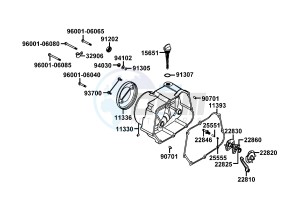 K-PIPE 50 drawing Crankcase Right Cover