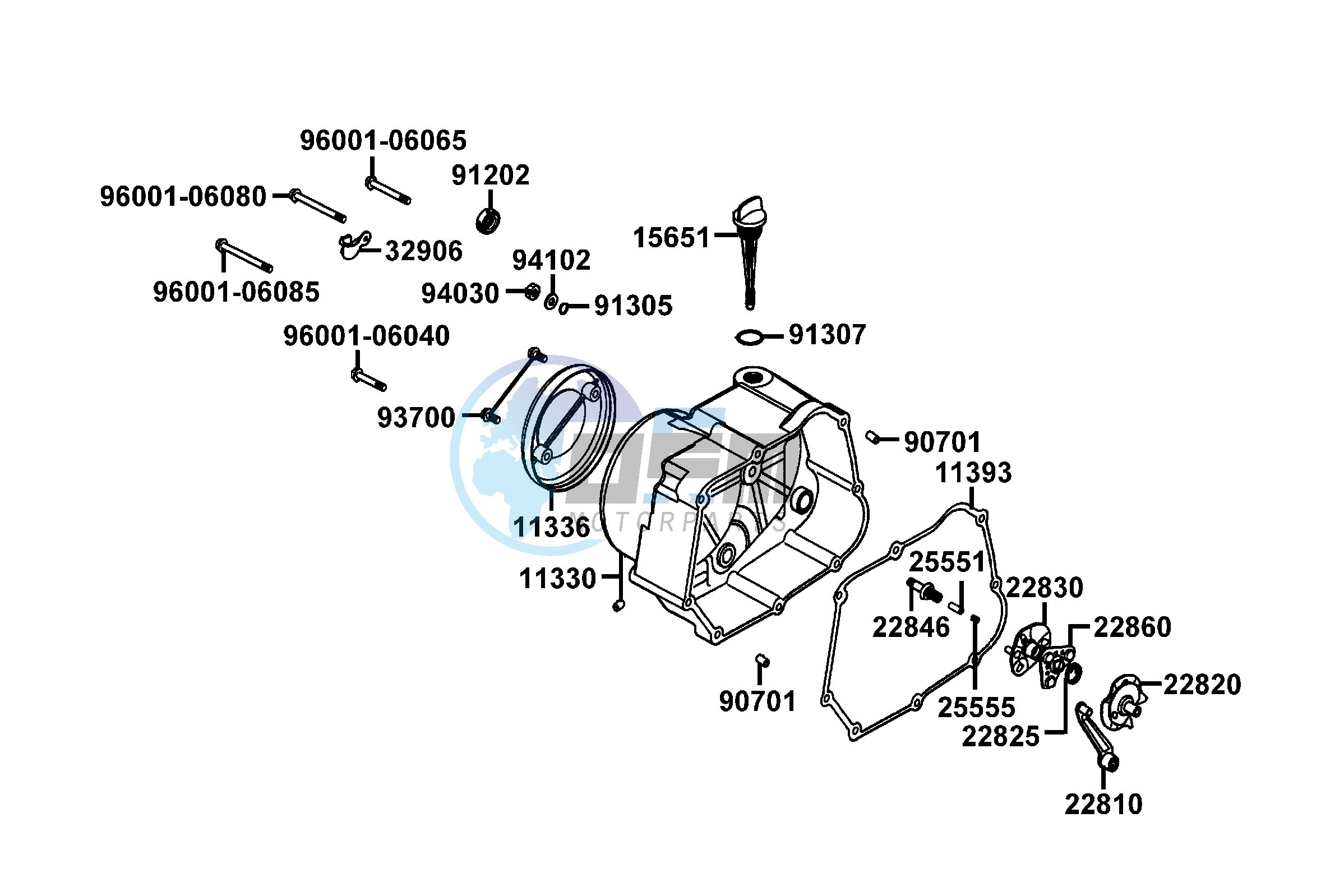 Crankcase Right Cover