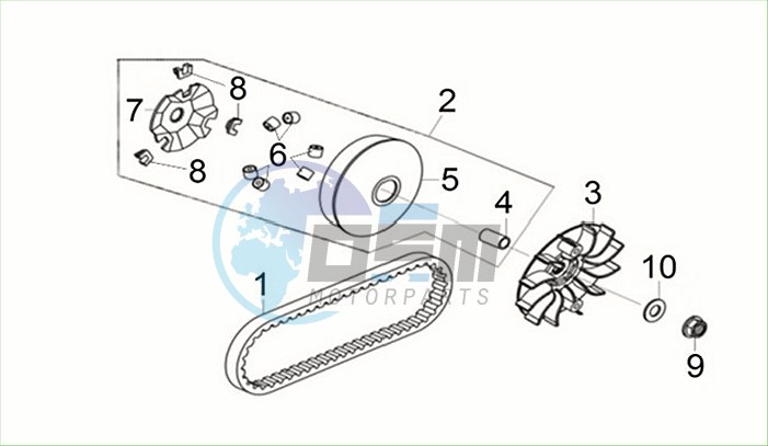 MOVABLE DRIVE FACE