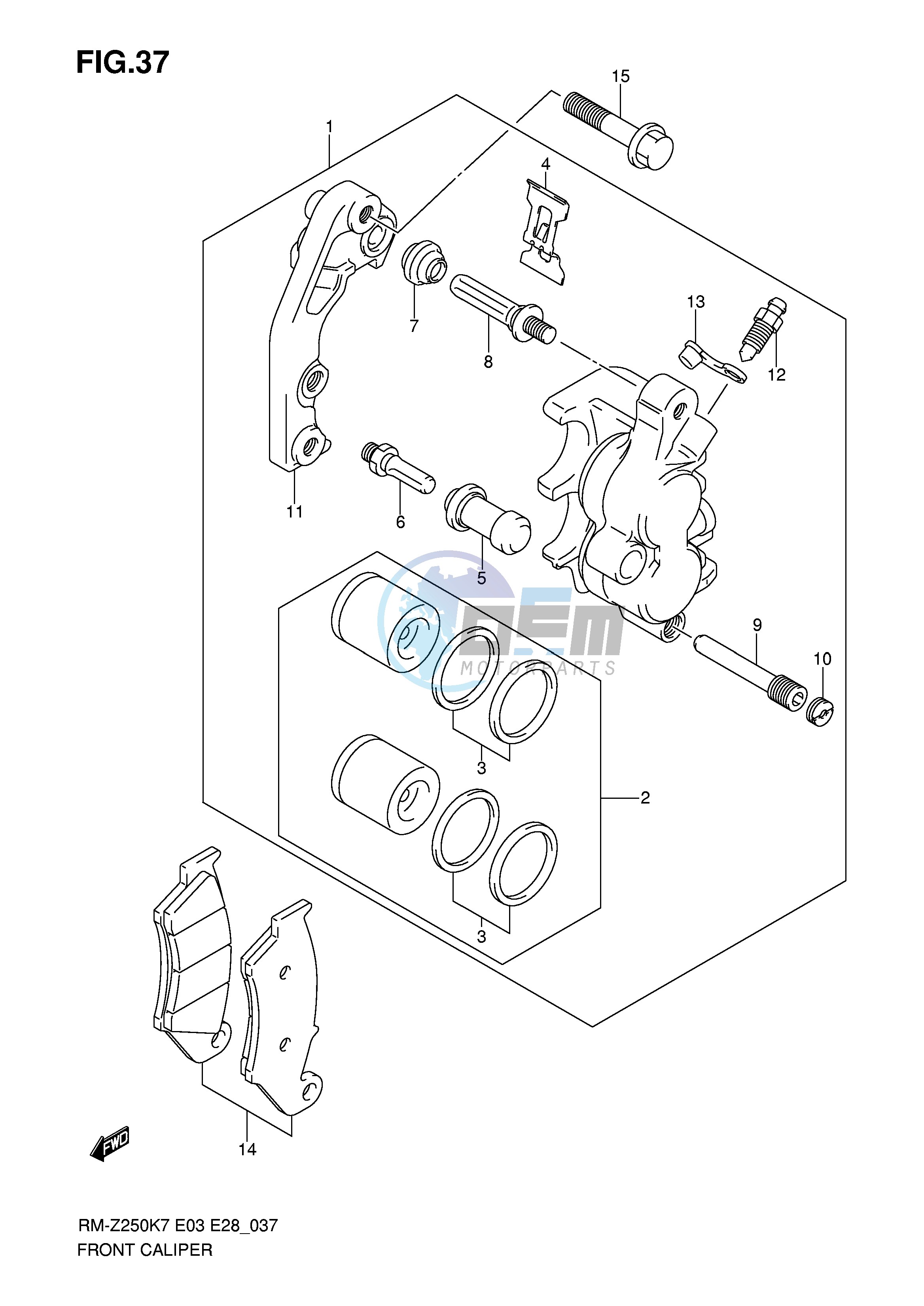 FRONT CALIPER