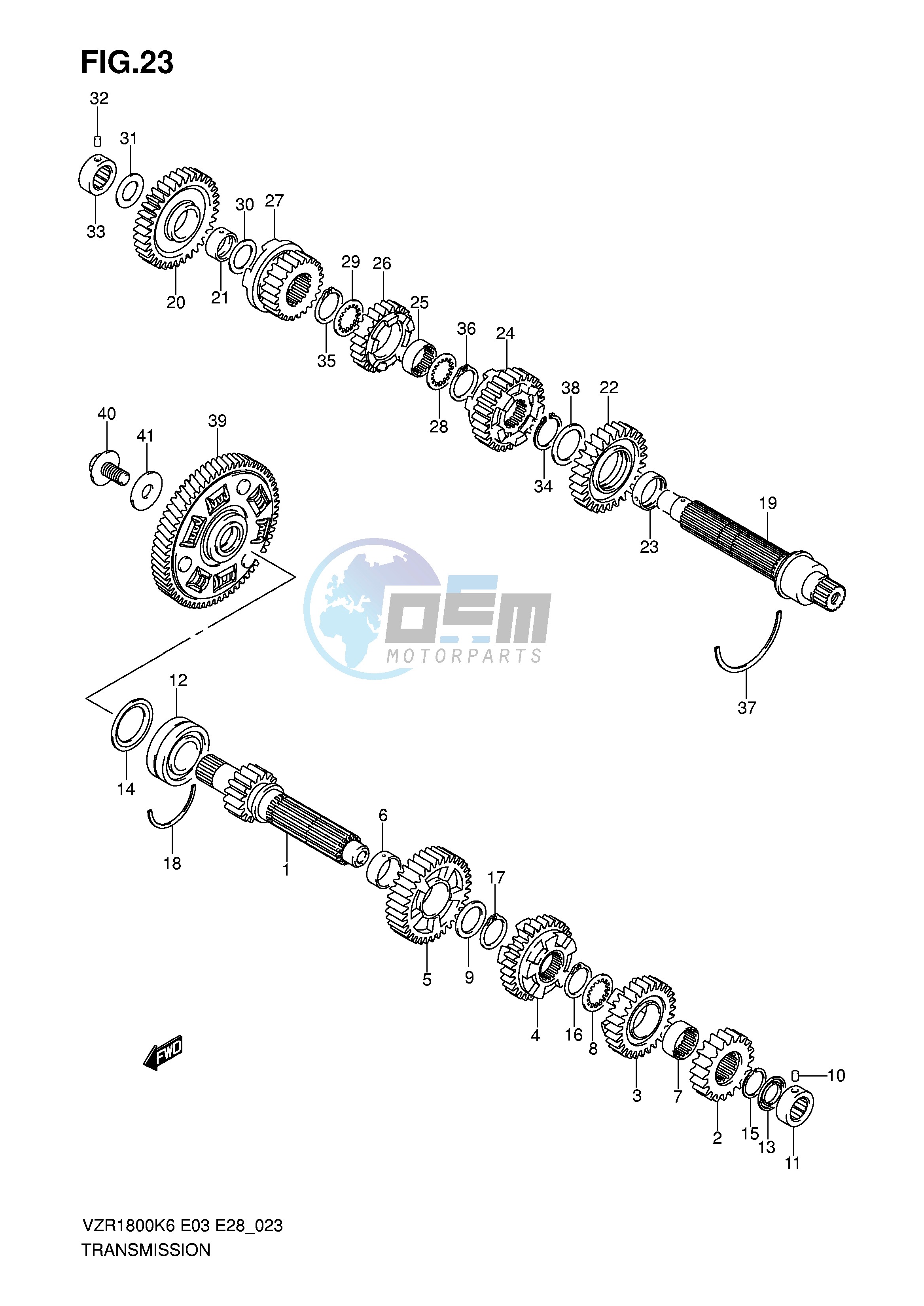 TRANSMISSION (MODEL K6 K7 K8 K9)