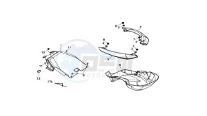 MAXSYM 400 EFI drawing REAR GRIP