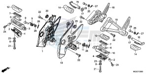 CB500FE CB500F UK - (E) drawing STEP