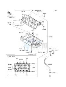 JT 1500 D [STX] (D9F) D9F drawing CRANKCASE