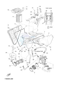 XTZ660Z TENERE (11D9) drawing INTAKE