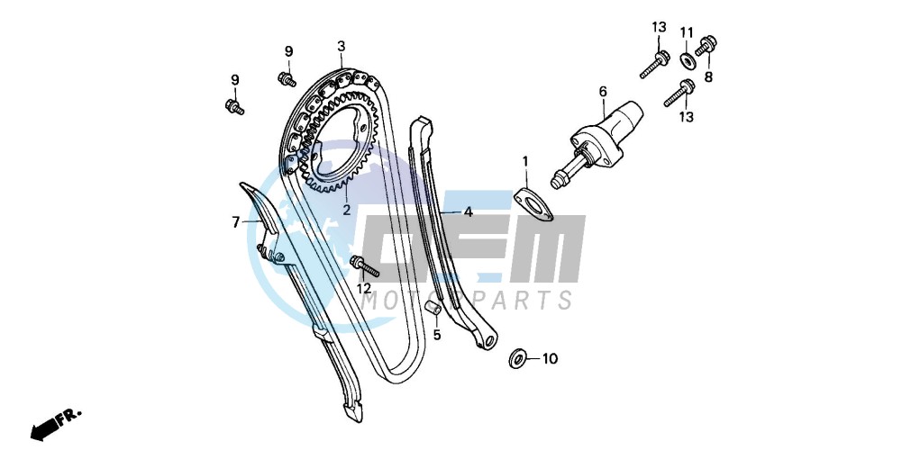 CAM CHAIN/TENSIONER