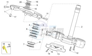 Norge 1200 IE 8V Polizia Stradale drawing Steering