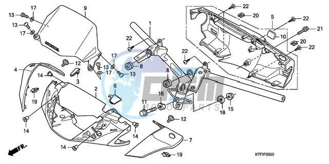 HANDLE PIPE/HANDLE COVER