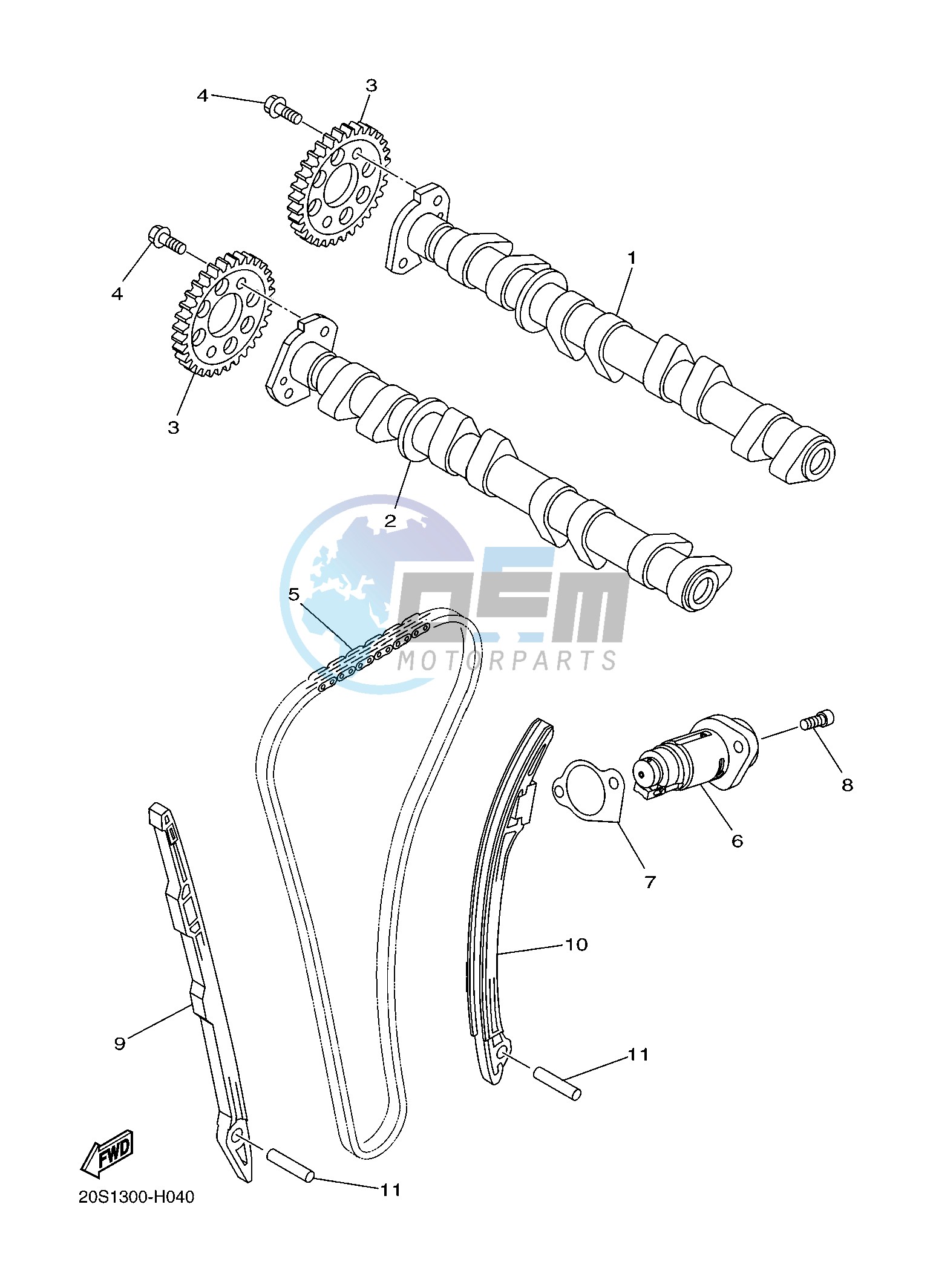 CAMSHAFT & CHAIN