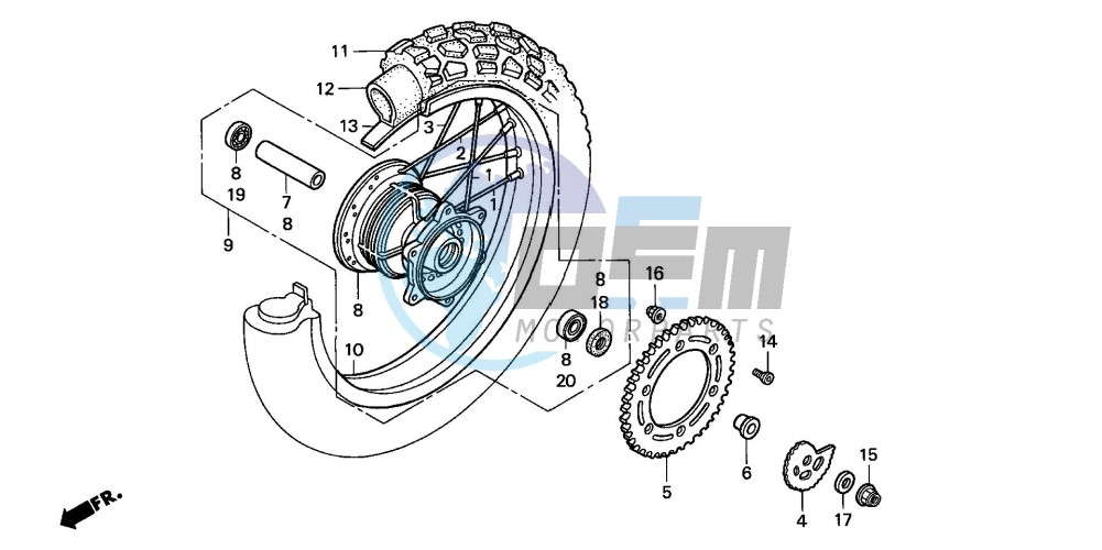 REAR WHEEL