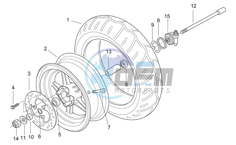 Front wheel