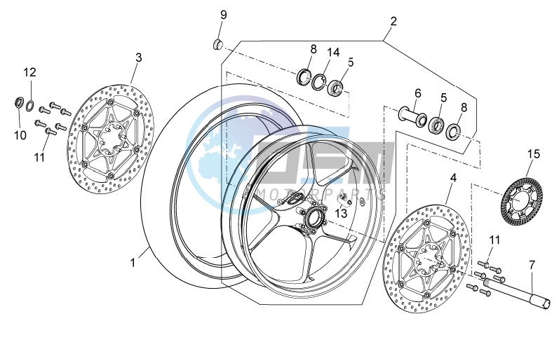 Front wheel