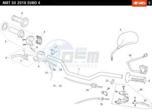 MRT-50-E4-SM-SUIZA-BLACK drawing HANDLEBARS