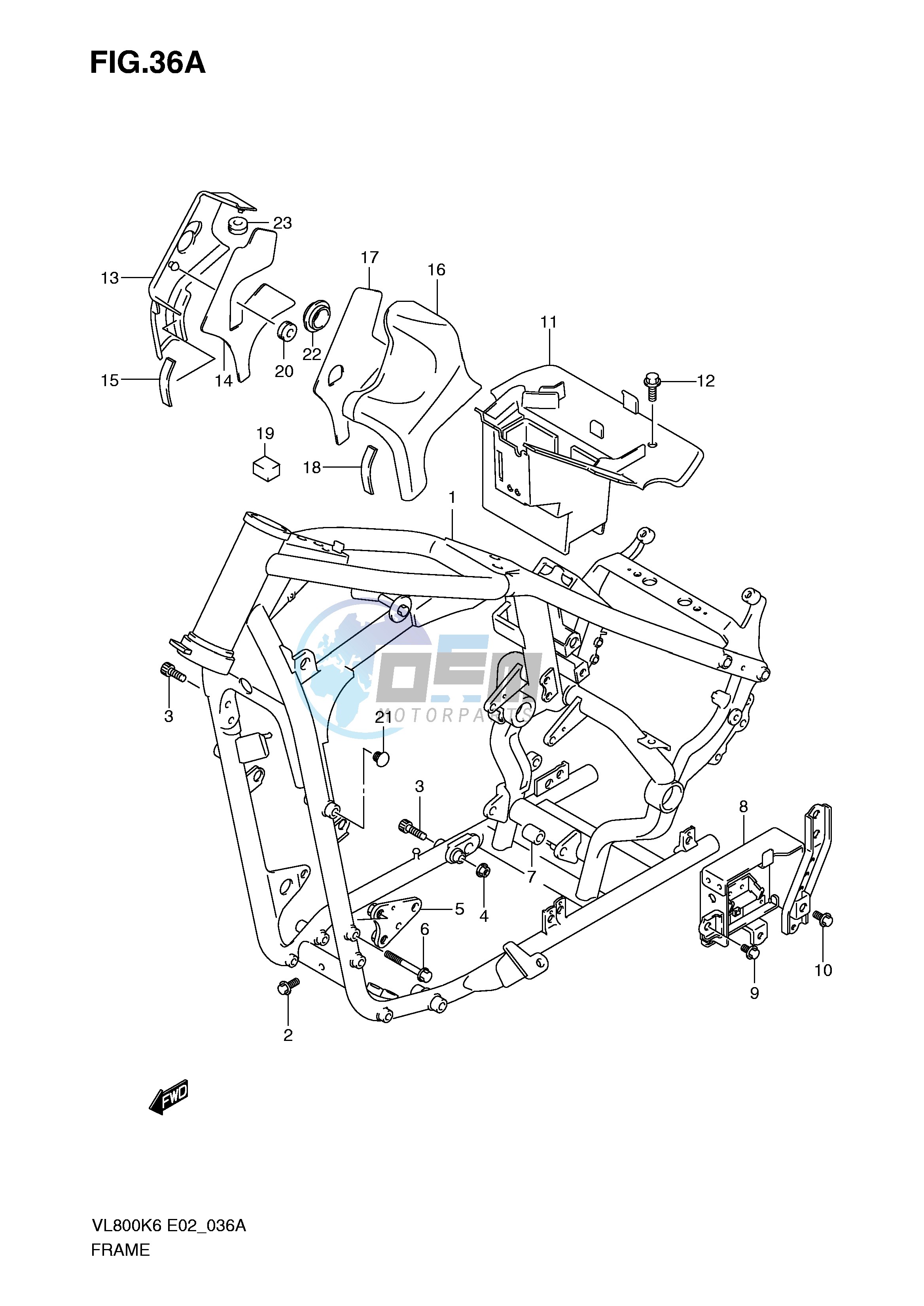 FRAME (MODEL K9 L0)