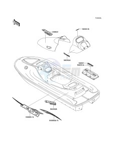 JT 900 B [900 STS] (B3-B4) [900 STS] drawing DECALS-- JT900-B4- -