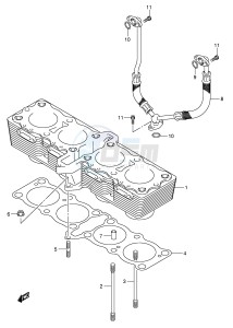 GSF650 (E2) Bandit drawing CYLINDER