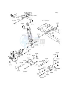 KLX125 KLX125CDS XX (EU ME A(FRICA) drawing Suspension/Shock Absorber