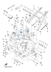 YZ250F (1SME 1SMJ 1SMK 1SML) drawing FRAME