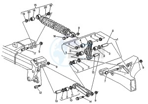 PLANET 125 drawing SHOCK ABSORBER