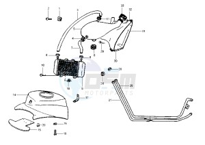 NRG PUREJET 50 drawing Cooling system