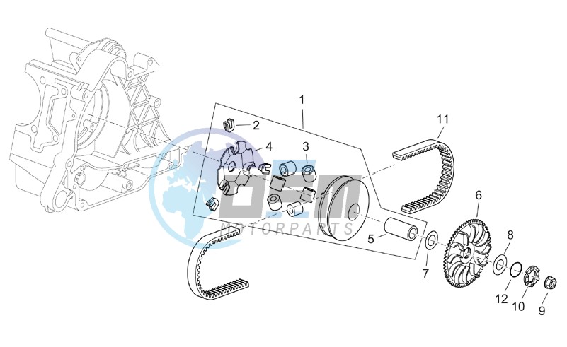 Variator assembly