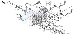 TRX420FMA Australia - (U / 2U 4WD) drawing REAR CRANKCASE COVER