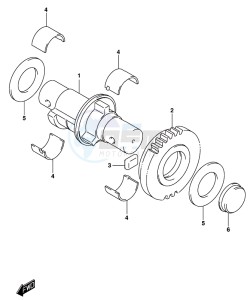 GSX-S1000 A drawing CRANK BALANCER