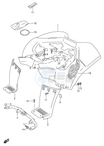 LT80 (P3-P28) drawing REAR FENDER