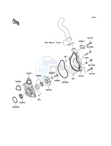 VERSYS_ABS KLE650DDF XX (EU ME A(FRICA) drawing Water Pump