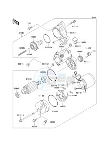 KAF 620 E [MULE 3010 4X4] (E6F-E8F) E6F drawing STARTER MOTOR