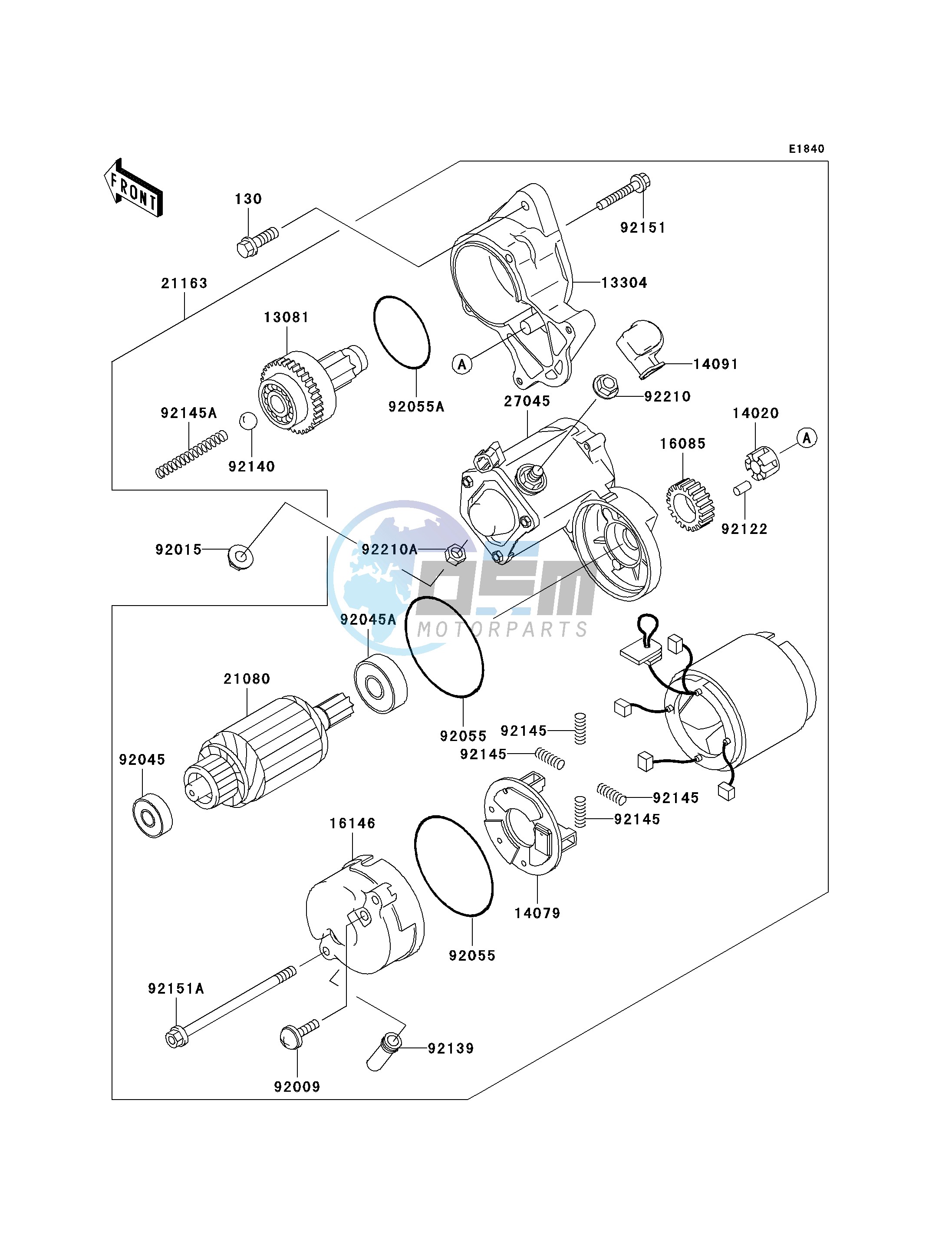 STARTER MOTOR