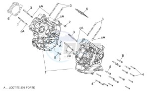 Shiver 750 PA (AA, JP, MAL, T) drawing Crankcases I