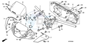 SH1259 E / 3E drawing HANDLE PIPE/HANDLE COVER