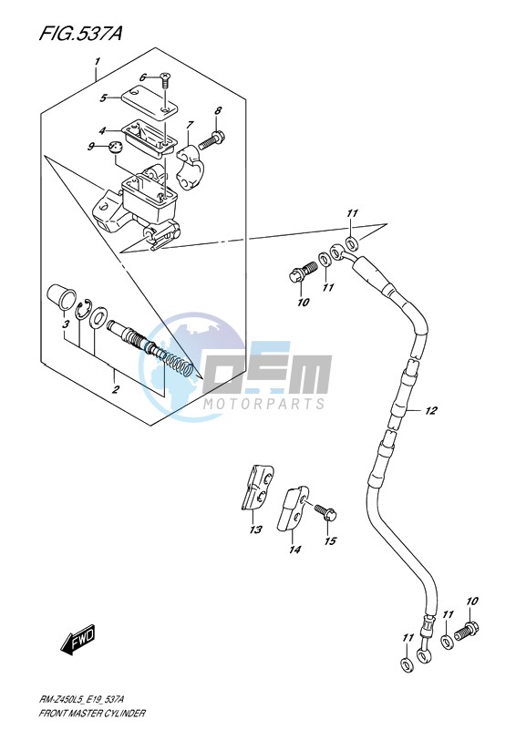 FRONT MASTER CYLINDER